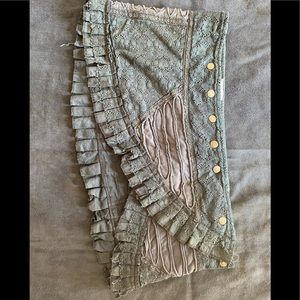 Steampunk style wrap skirt